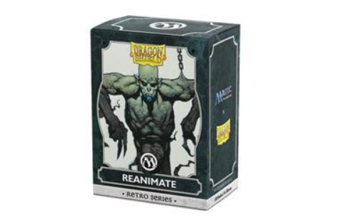 Dragon Shield - 100 Brushed Art Sleeves "Reanimate" Retro Series - Standard Size