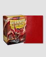 Dragon Shield - 100 Sleeves Matte Ruby Standard Size