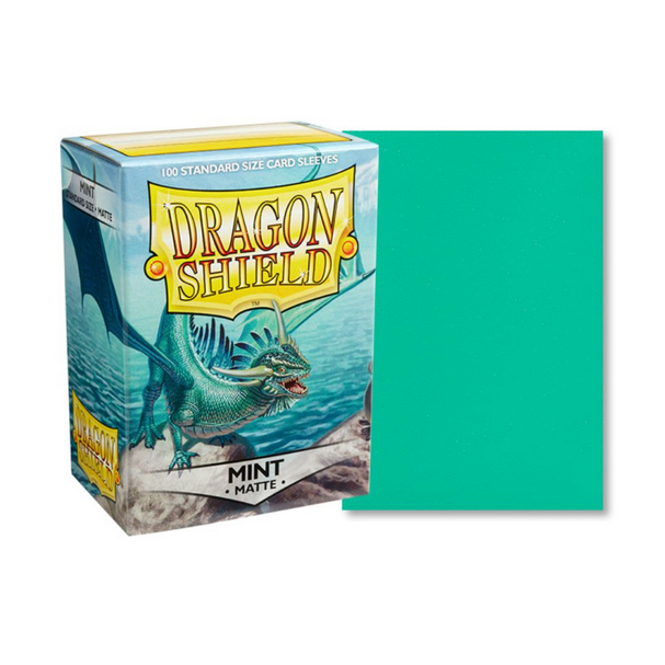 Dragon Shield - 100 Sleeves Matte Mint Standard Size