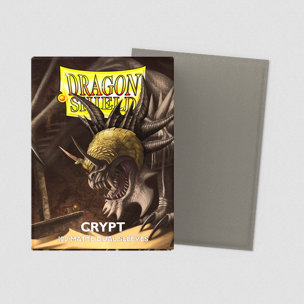 Dragon Shield - 100 Matte Dual Sleeves Crypt Standard Size