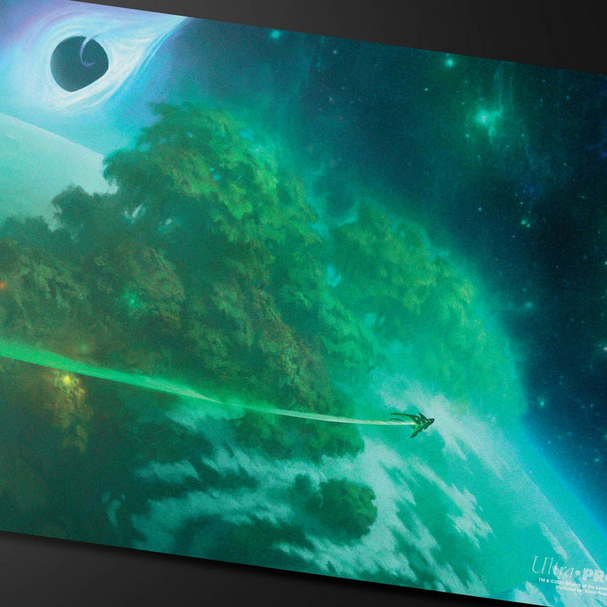 Evendo, the Waking Haven - Playmat - Magic: The Gathering — Edge of Eternities