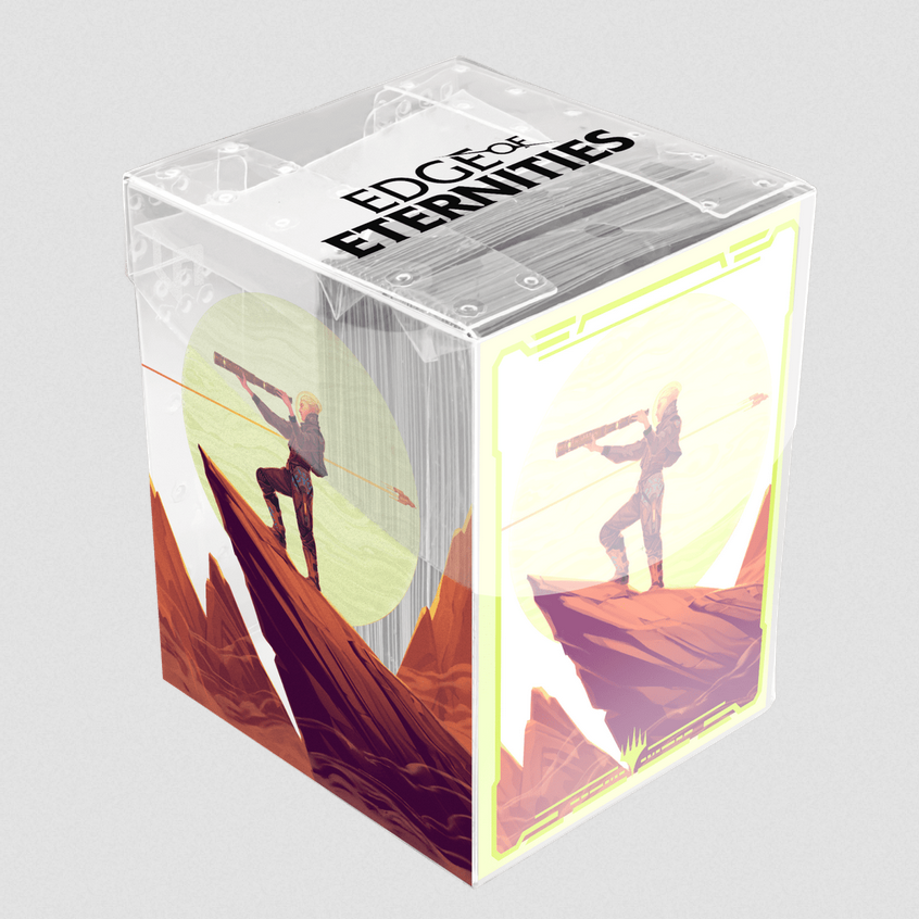 100+ Deck Protector Sleeves in Clear Box - Edge of Eternities