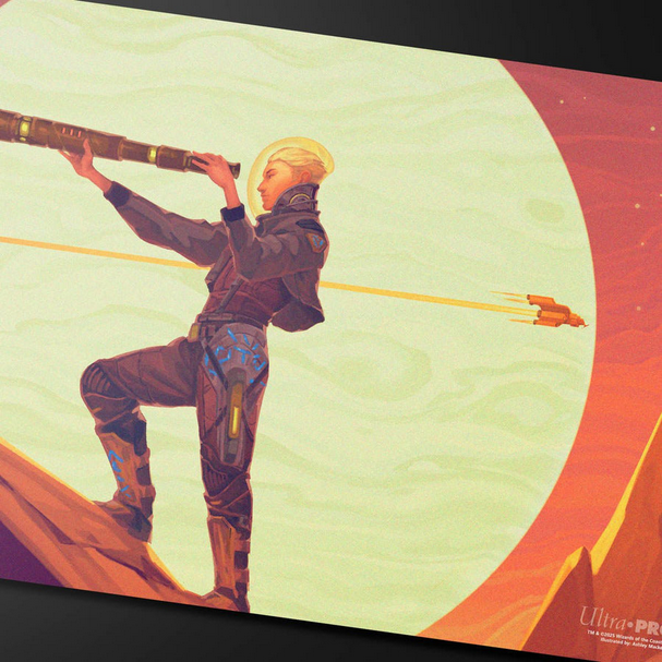 Sami, Wildcat Captain - Playmat - Magic: The Gathering — Edge of Eternities