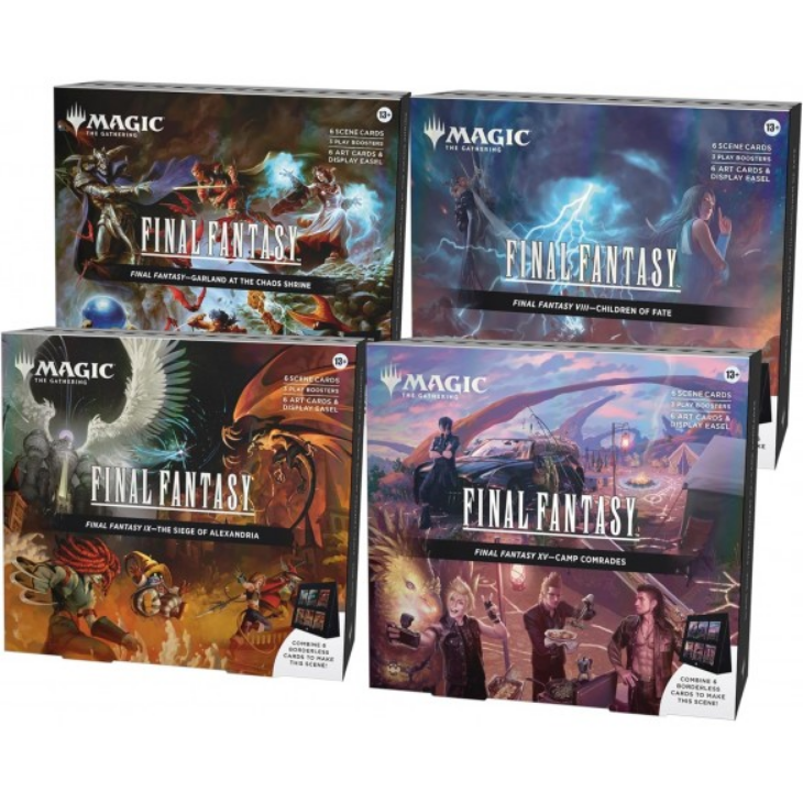 Final Fantasy 4× Scene Box Sealed Case EN