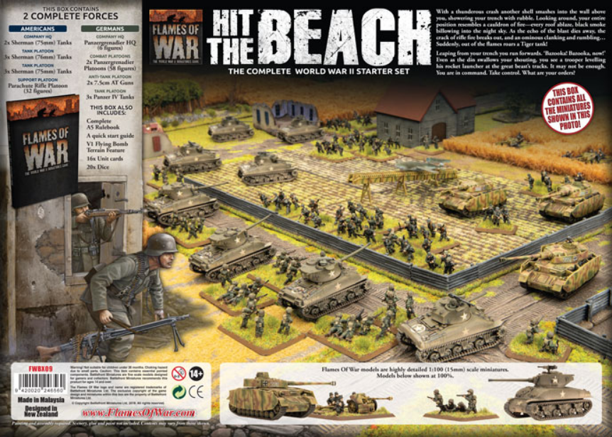 Flames Of War - Hit The Beach Starter Set - EN