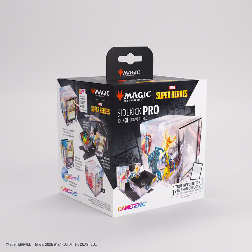 Gamegenic - Sidekick PRO 100+ XL Convertible - Marvel Super Heroes