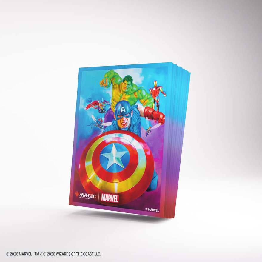 Gamegenic - Premium Art Sleeves - Marvel Super Heroes