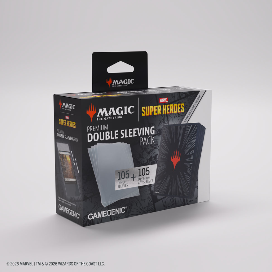 Gamegenic - Double Sleeving Pack (210) - Marvel Super Heroes