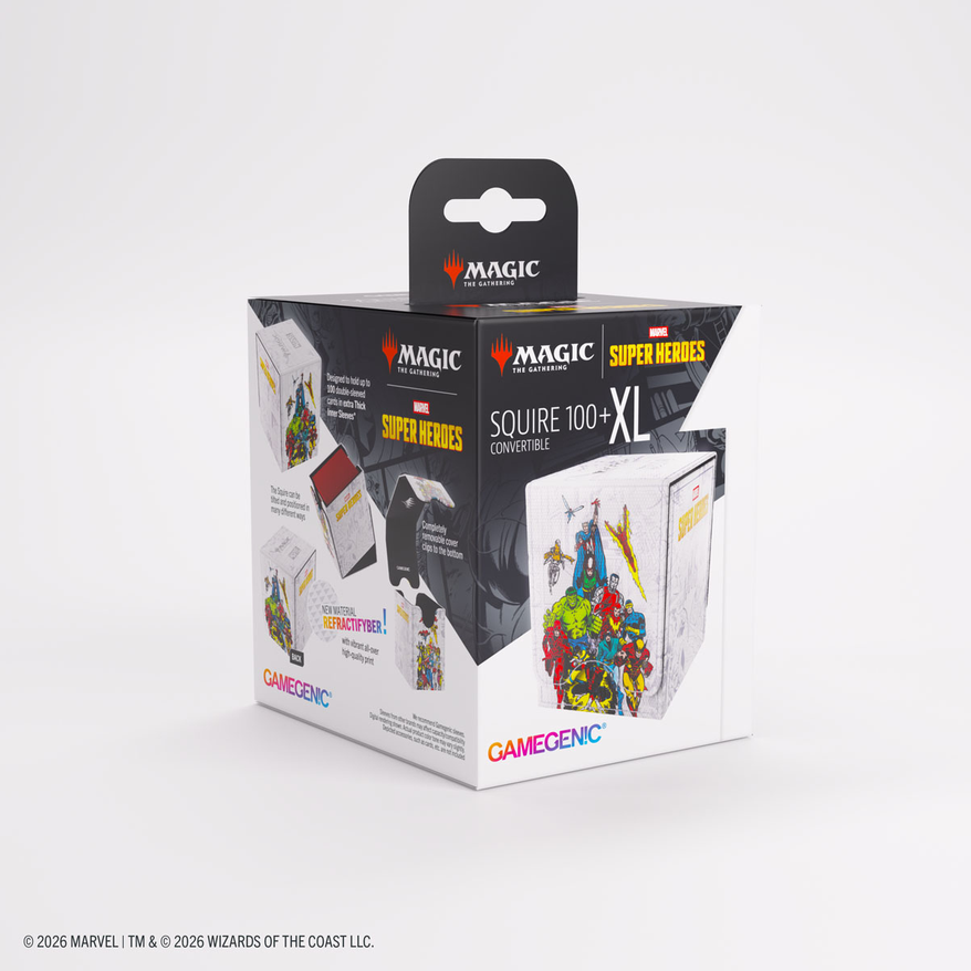 Gamegenic - Squire 100+ XL - Marvel Super Heroes