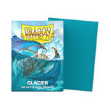 Dragon Shield - 100 Matte Dual Sleeves Glacier Standard Size