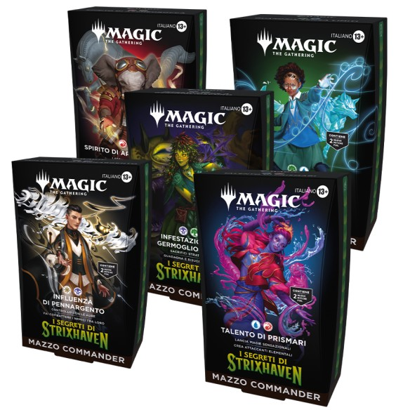 PREORDINE - Commander Decks "I Segreti di Strixhaven" ITA