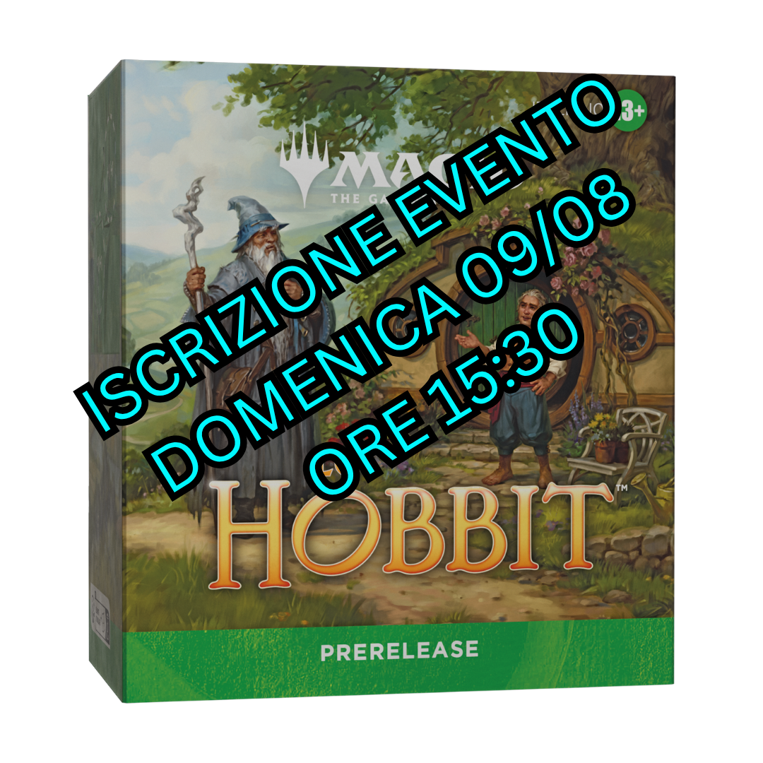 ISCRIZIONE EVENTO Prerelease Lo Hobbit - Magic: The Gathering ITA