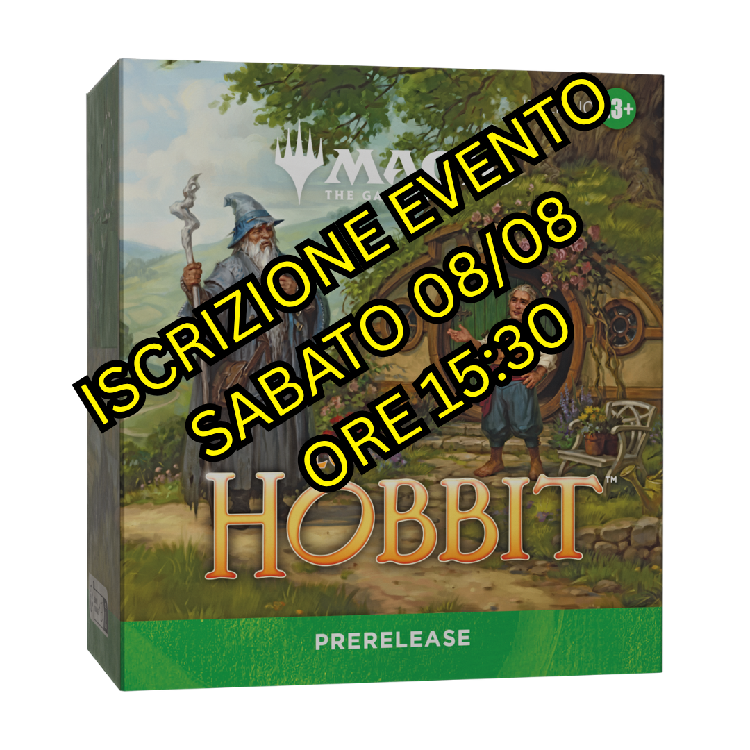 ISCRIZIONE EVENTO Prerelease Lo Hobbit - Magic: The Gathering ITA