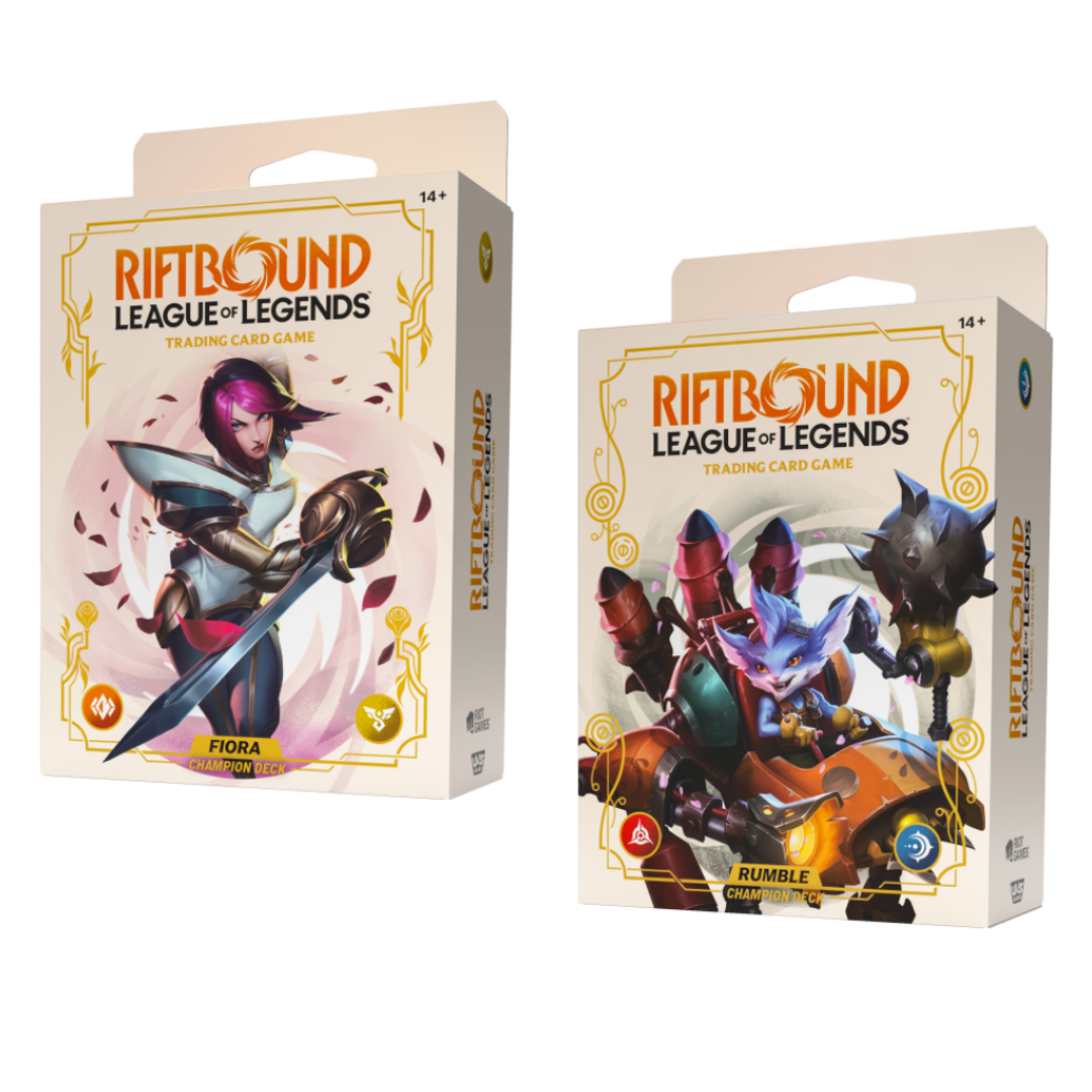 Champion Decks - Riftbound: League of Legends TCG - Set Two: Spiritforged - USCITA FEBBRAIO 2026