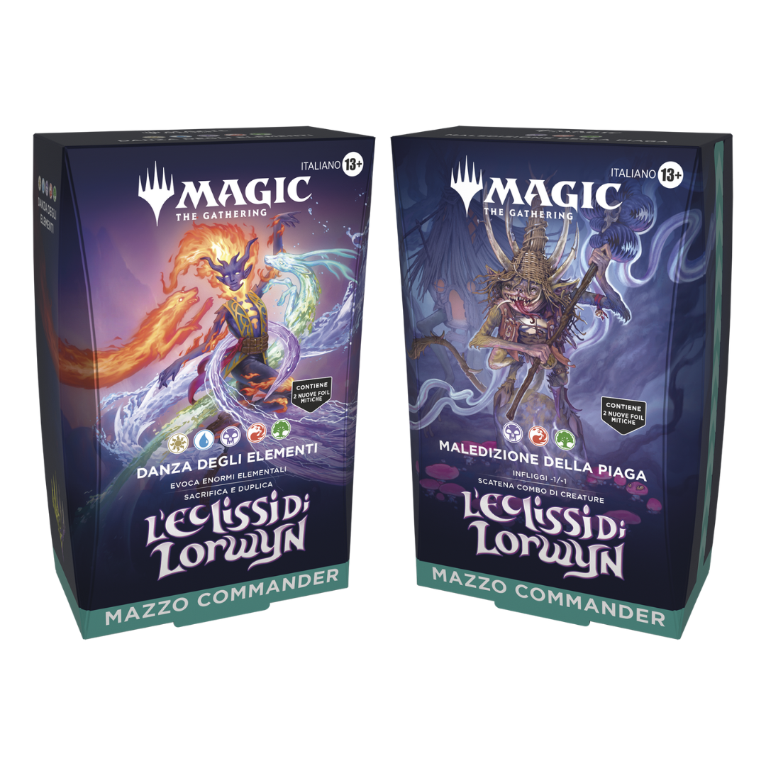 Commander Decks "L'Eclissi di Lorwyn" - Magic the Gathering ITA -Uscita 23/01/26