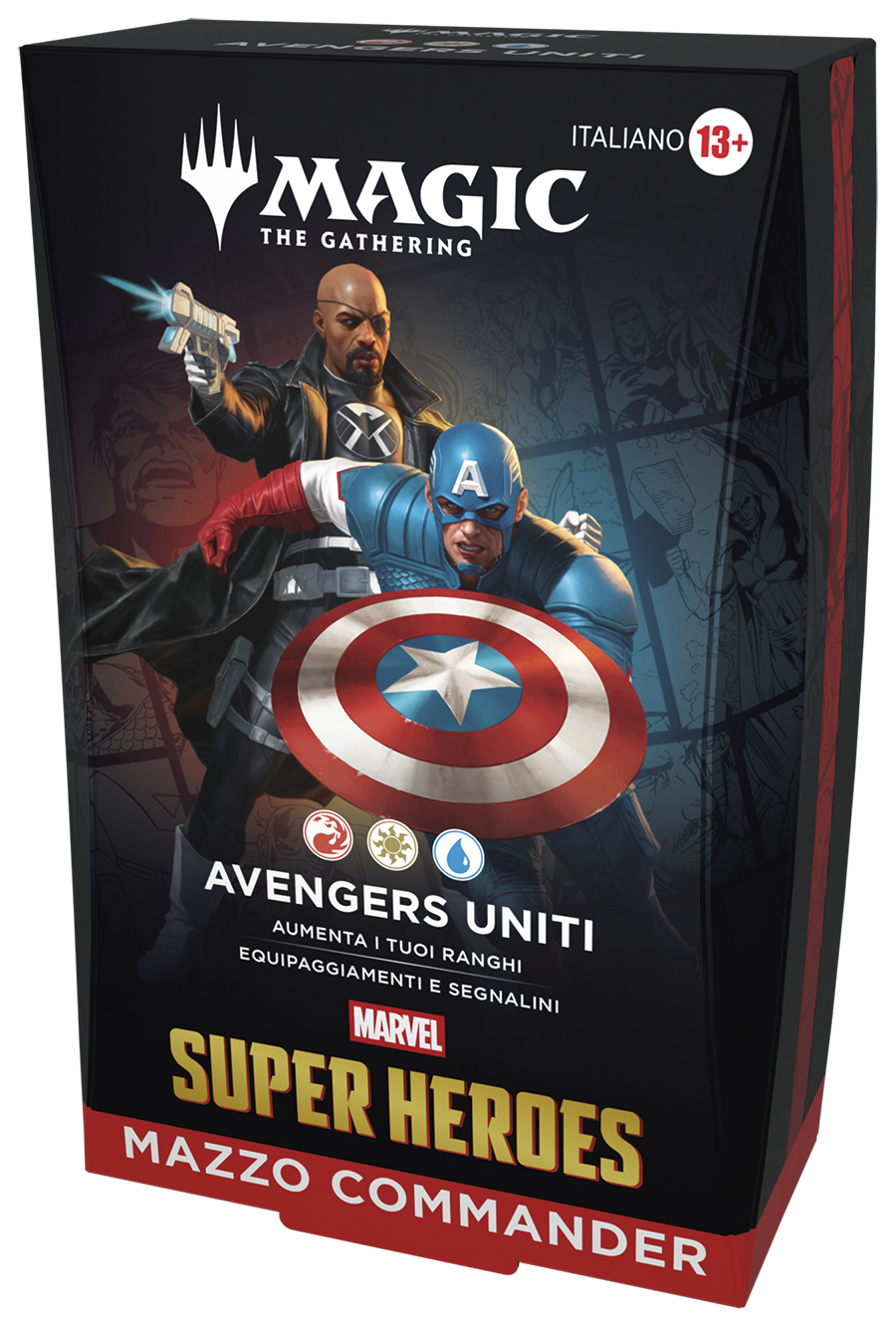 Commander Decks - Marvel Super Heroes - Magic the Gathering ITA