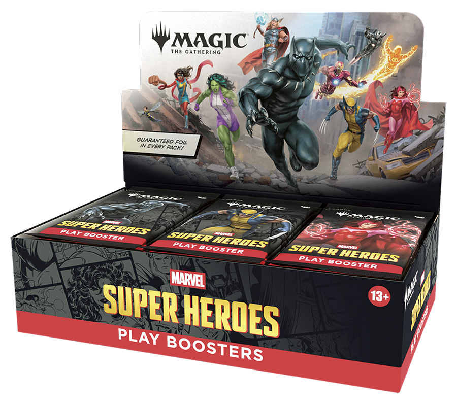 Play Booster Box - Marvel Super Heroes - Magic: the Gathering ITA/ENG