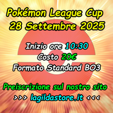 ISCRIZIONE League Cup 28 Settembre 2025