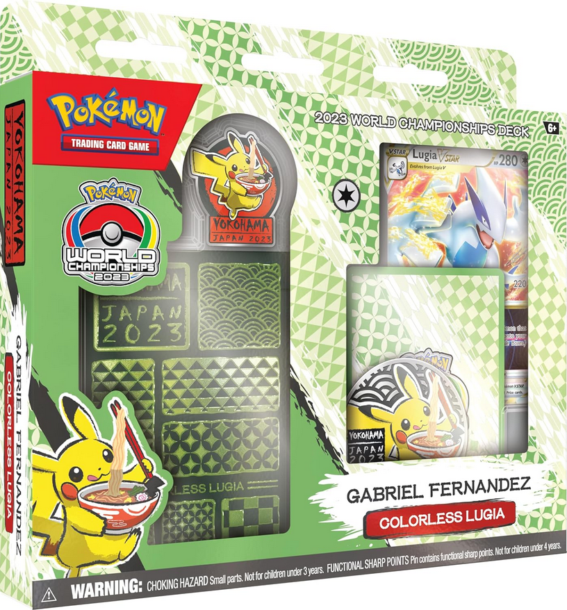 Mazzi dei Campionati Mondiali 2023 Pokémon - [Packaging danneggiato]