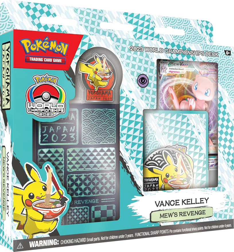 Mazzi dei Campionati Mondiali 2023 Pokémon - [Packaging danneggiato]