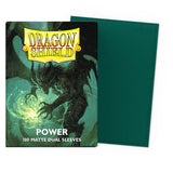 Dragon Shield - 100 Matte Dual Sleeves Power Standard Size