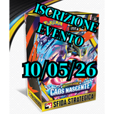 ISCRIZIONE EVENTO PRERELEASE Caos Nascente in ITALIANO