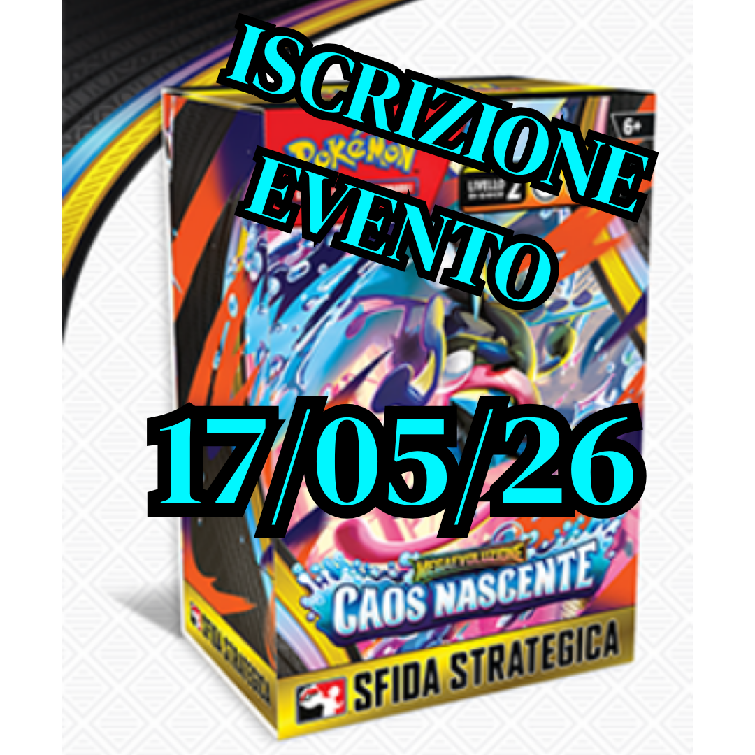 ISCRIZIONE EVENTO PRERELEASE Caos Nascente in ITALIANO