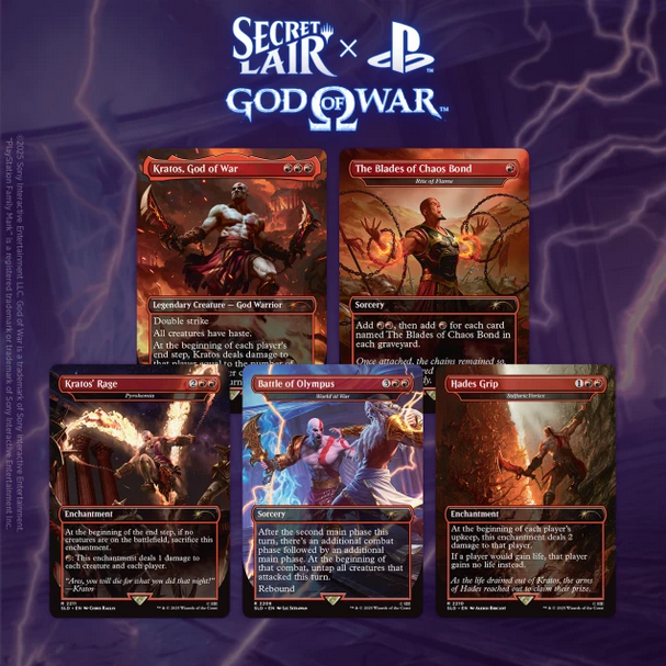 Magic: The Gathering - Secret Lair x God of War Greek (ENG) - USCITA 18 DICEMBRE 2025