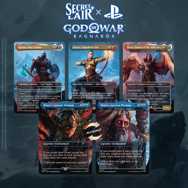 Magic: The Gathering - Secret Lair x God of War Norse (ENG) - USCITA 18 DICEMBRE 2025