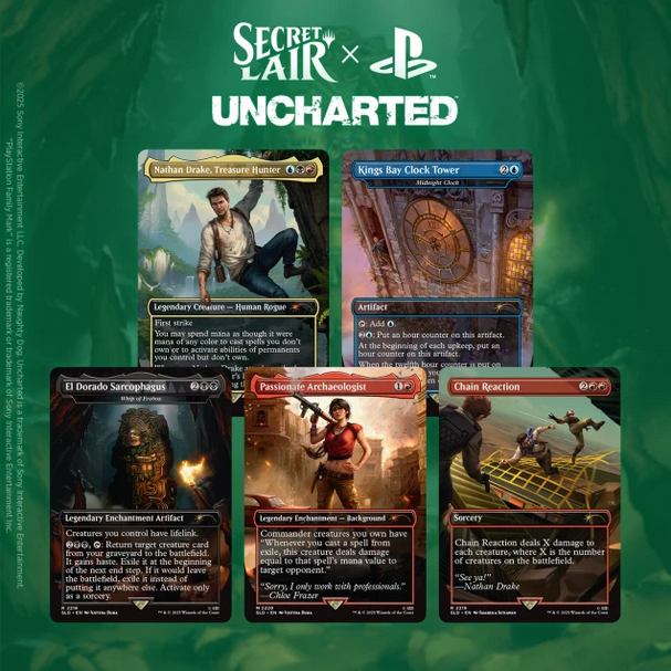Magic: The Gathering - Secret Lair x Uncharted (ENG) - USCITA 18 DICEMBRE 2025