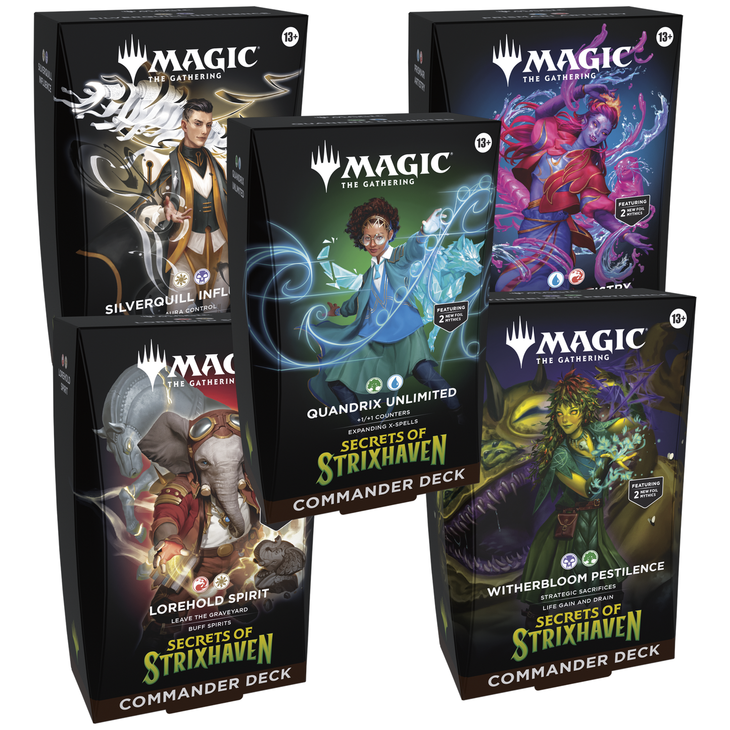 Commander Decks "Secrets of Strixhaven" ENG