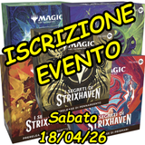 ISCRIZIONE EVENTO Prerelease Segreti di Strixhaven - Magic: The Gathering ITA