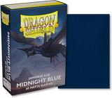 Dragon Shield - 60 Sleeves Matte Midnight Blue Japanese Size