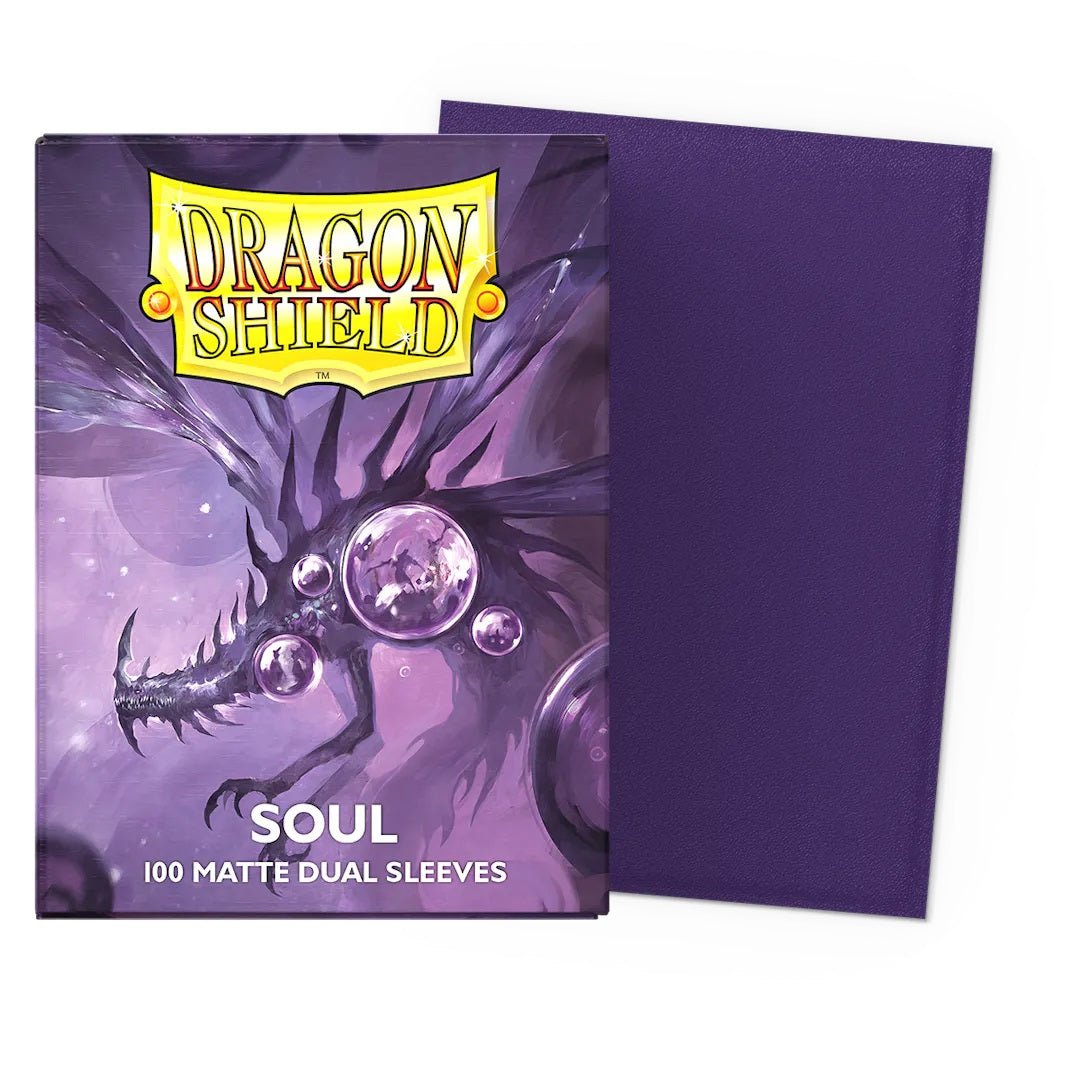 Dragon Shield - 100 Matte Dual Sleeves Soul Standard Size