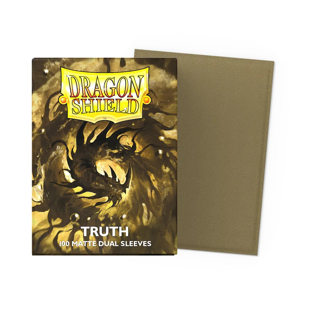 Dragon Shield - 100 Matte Dual Sleeves Truth Standard Size