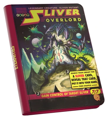 Ultimate Guard x MTG - Zipfolio 360 Xenoskin - Edge of Eternities - Sliver Overlord