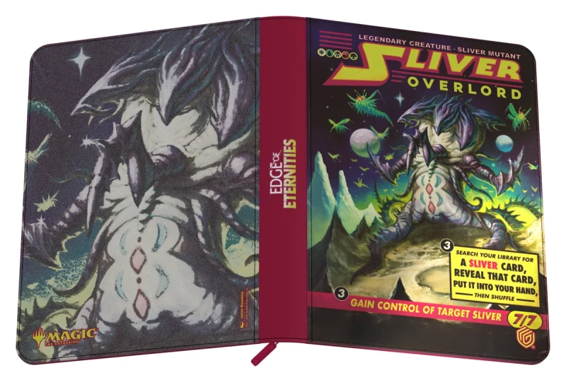 Ultimate Guard x MTG - Zipfolio 360 Xenoskin - Edge of Eternities - Sliver Overlord