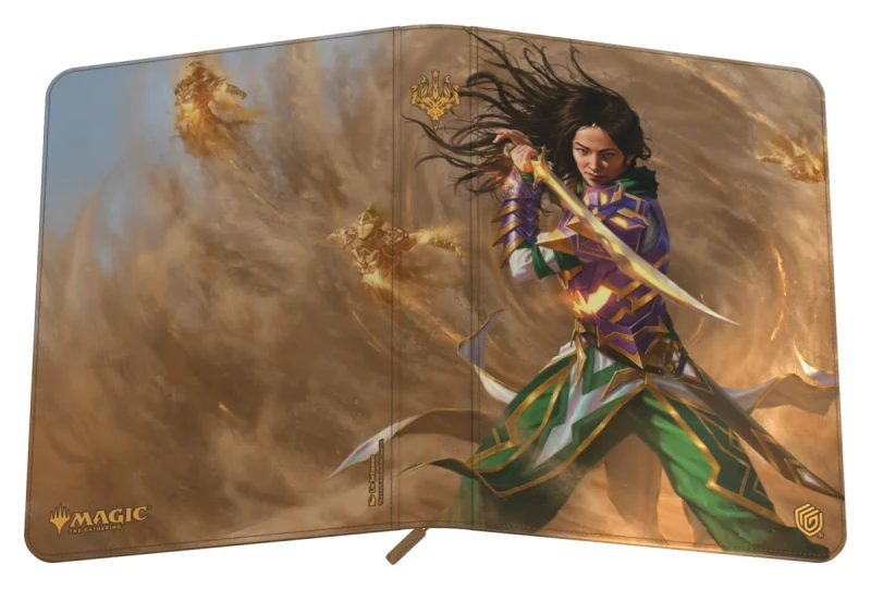 Ultimate Guard x MTG - Zipfolio 360 Xenoskin - Tarkir Dragonstorm - Descendant of Storms
