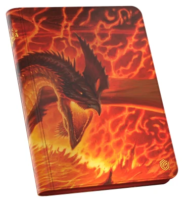 Ultimate Guard x MTG - Zipfolio 360 Xenoskin - Tarkir Dragonstorm - Magmatic Hellkite