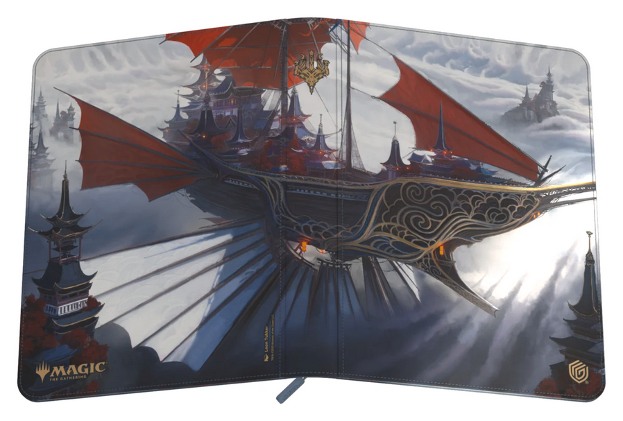 Ultimate Guard x MTG - Zipfolio 360 Xenoskin - Tarkir Dragonstorm - Mystic Monastery