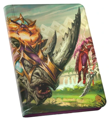 Ultimate Guard x MTG - Zipfolio 360 Xenoskin - Tarkir Dragonstorm - Skirmish Rhino