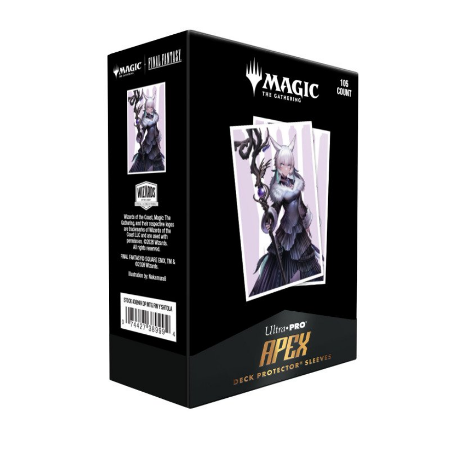 (PREORDINE) Ultra Pro - Final Fantasy Apex Deck Protector 105 Sleeves (2026)