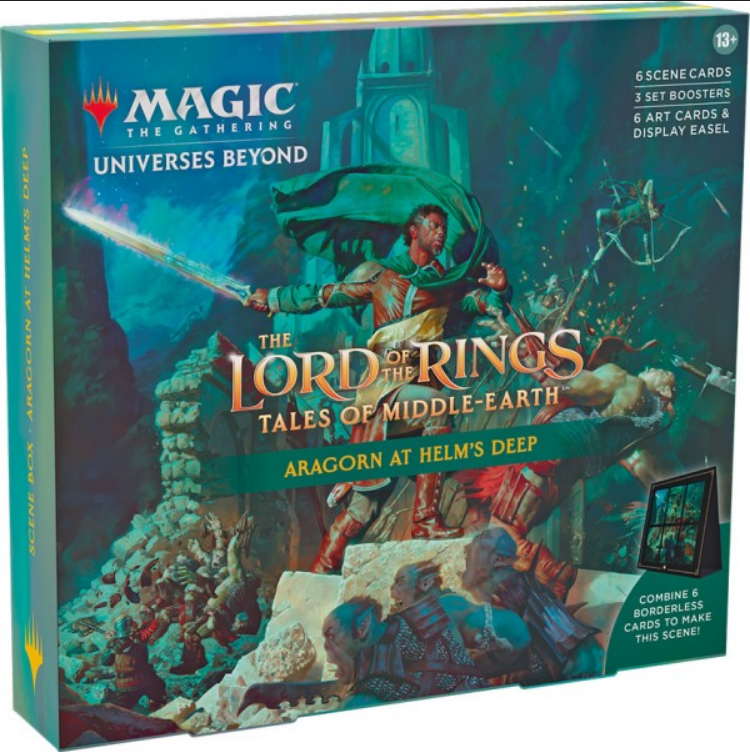 Universes Beyond - The Lord of the Rings: Tales of Middle-earth - Scene Box - Aragorn at Helm's Deep